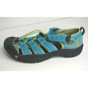 Keen Waterproof Sandals Turquoise Blue Womens 5 Strappy hiking grip tread